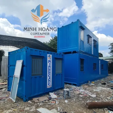 Container Toilet 10 Feet 2 Phòng - Đầy Đủ Tiện Nghi Cho Văn Phòng & Nhà Ở