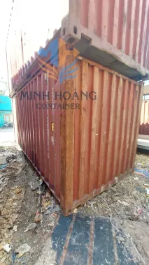 Container Kho 20 Feet Màu Đỏ Cao 2m6 Mẫu 2