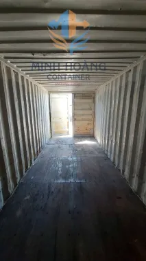 Container Kho 20 Feet Màu Đỏ Cao 2m6 Mẫu 2