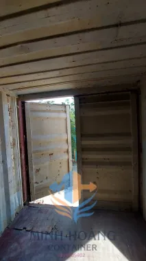 Container Kho 20 Feet Màu Đỏ Cao 2m6 Mẫu 4