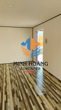 Nhà container 20 feet tím viền đen q12