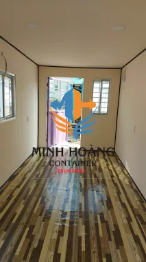 Nhà container 20 feet tím viền đen q12