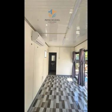  Container nhà ở, văn phòng 20 feet xám làm từ vỏ container lạnh