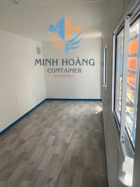 Container Văn Phòng 20 Feet Xanh Dương Vỏ Thường 