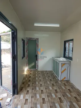 Nhà Container 40 Feet Cách Nhiệt Panel Sang Trọng, Tiết Kiệm