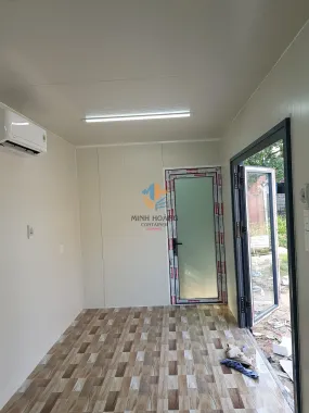 Nhà Container 40 Feet Cách Nhiệt Panel Sang Trọng, Tiết Kiệm