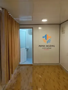 Container nhà ở 40 feet có sân thượng trắng – N403