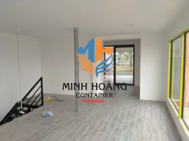 Nhà container lắp ghép điều hành khu du lịch Đồi Rồng Hải Phòng