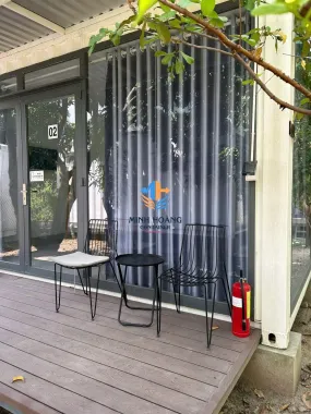 Container Nhà Ở 20 Feet Trắng Có Toilet