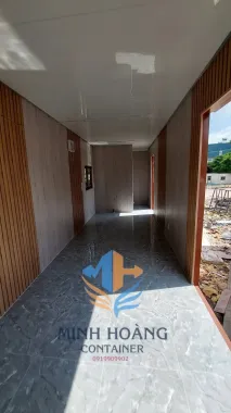 Container Nhà Ở 40 Feet Nâu Có Toilet