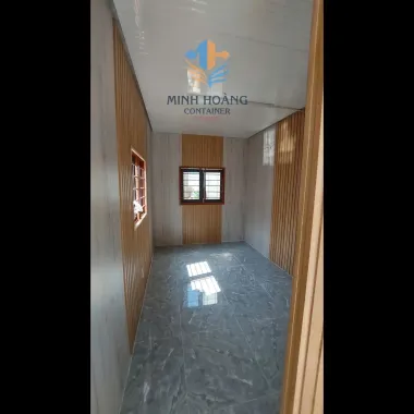Container Nhà Ở 40 Feet Nâu Có Toilet