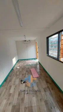 Container Văn Phòng 20 Feet Cam Viền Đen