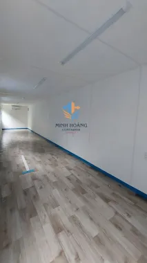 Container Văn Phòng 40 Feet Xanh Dương Dạng Ống
