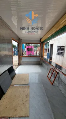 Container Cafe 20 Feet Cam Viền Đen