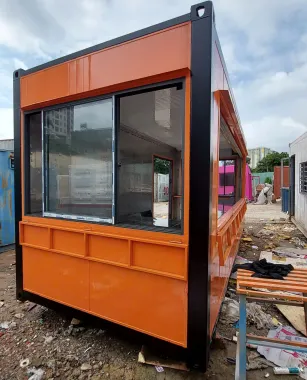 Container Cafe 20 Feet Cam Viền Đen