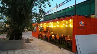 Container cafe cam 40 feet tại Tphcm