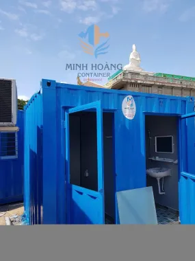 Container Toilet 10 Feet Xanh Dương
