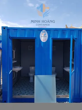 Container Toilet 10 Feet Xanh Dương