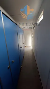 Container Toilet 20 Feet Xám