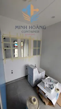 Container Toilet 20 Feet Xám