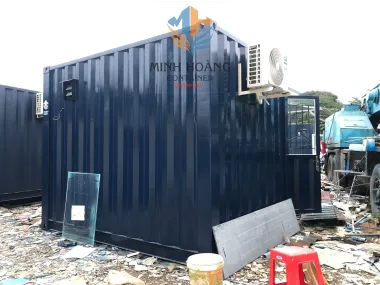 Container Văn Phòng 10 Feet Xanh Navy 