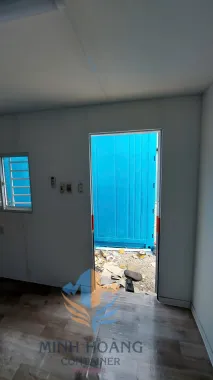 Container Văn Phòng 20 Feet 3 Màu Trắng Đỏ Xám