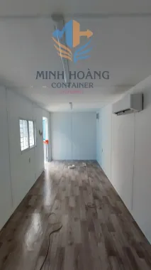 Container Văn Phòng 20 Feet 3 Màu Trắng Đỏ Xám