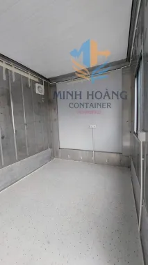 Container Văn Phòng 20 Feet Đen Hiện Đại