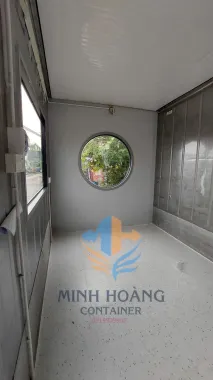 Container Văn Phòng 20 Feet Đen Hiện Đại