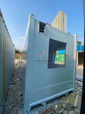 Container Văn Phòng 20 Feet Trắng Hiện Đại