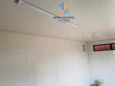 Container Văn Phòng 20 Feet Trắng Viền Đen: Hiện Đại, Đẳng Cấp & Tiện Nghi