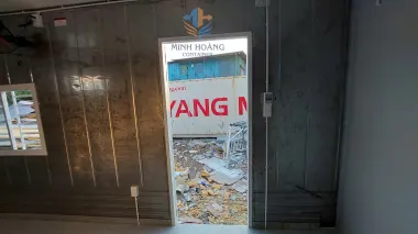 Container Văn Phòng 20 Feet Trắng Viền Đen Mẫu 2