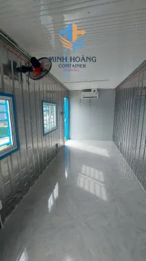 Container Văn Phòng 20 Feet Từ Vỏ Container Lạnh – Giải Pháp Cách Nhiệt Hoàn Hảo
