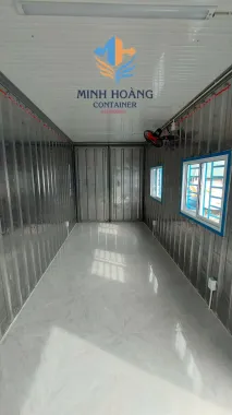 Container Văn Phòng 20 Feet Từ Vỏ Container Lạnh – Giải Pháp Cách Nhiệt Hoàn Hảo