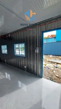 Container Văn Phòng 20 Feet Từ Vỏ Container Lạnh – Giải Pháp Cách Nhiệt Hoàn Hảo