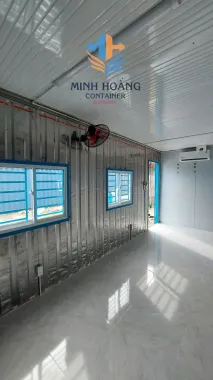 Container Văn Phòng 20 Feet Từ Vỏ Container Lạnh – Giải Pháp Cách Nhiệt Hoàn Hảo