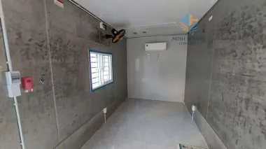 Container Văn Phòng 20 Feet Xanh Dương Có Toilet