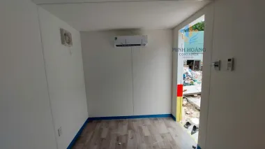 Container Văn Phòng 40 Feet Phối 3 Màu Trắng Đỏ Vàng: Giải Pháp Không Gian Sáng Tạo