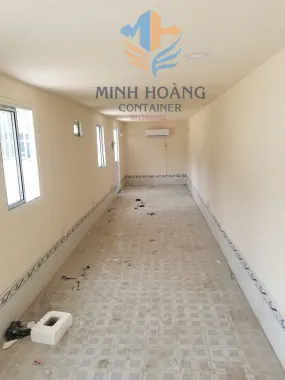 Container Văn Phòng 40 Feet Xanh Dương Trắng