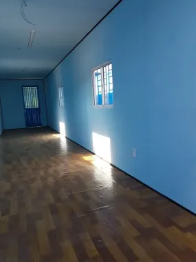 Cụm Container Văn Phòng 40 Feet Có Toilet Xanh Dương