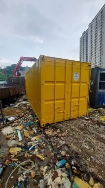 Container Kho 20 Feet Màu Vàng – Chất Lượng, Giá Tốt
