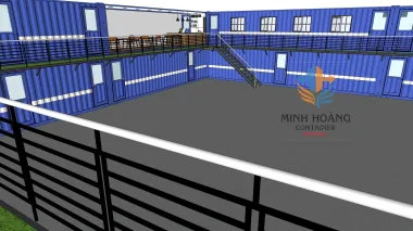 Thiết Kế Tổ Hợp Container Văn Phòng & Nhà Ở Phức Hợp: Hiện Đại – Tối Ưu – Linh Hoạt