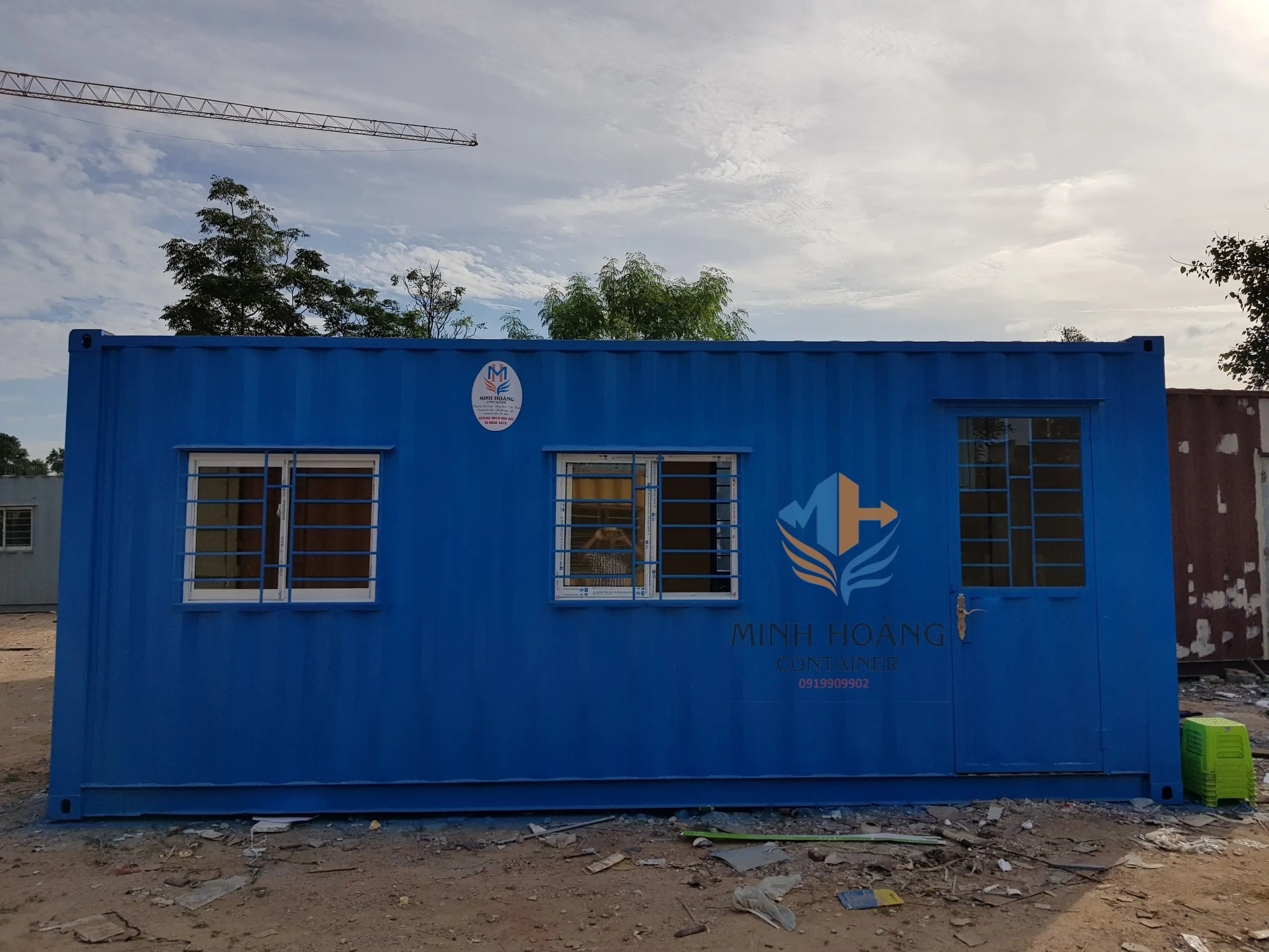 Cho thuê container văn phòng 20 feet