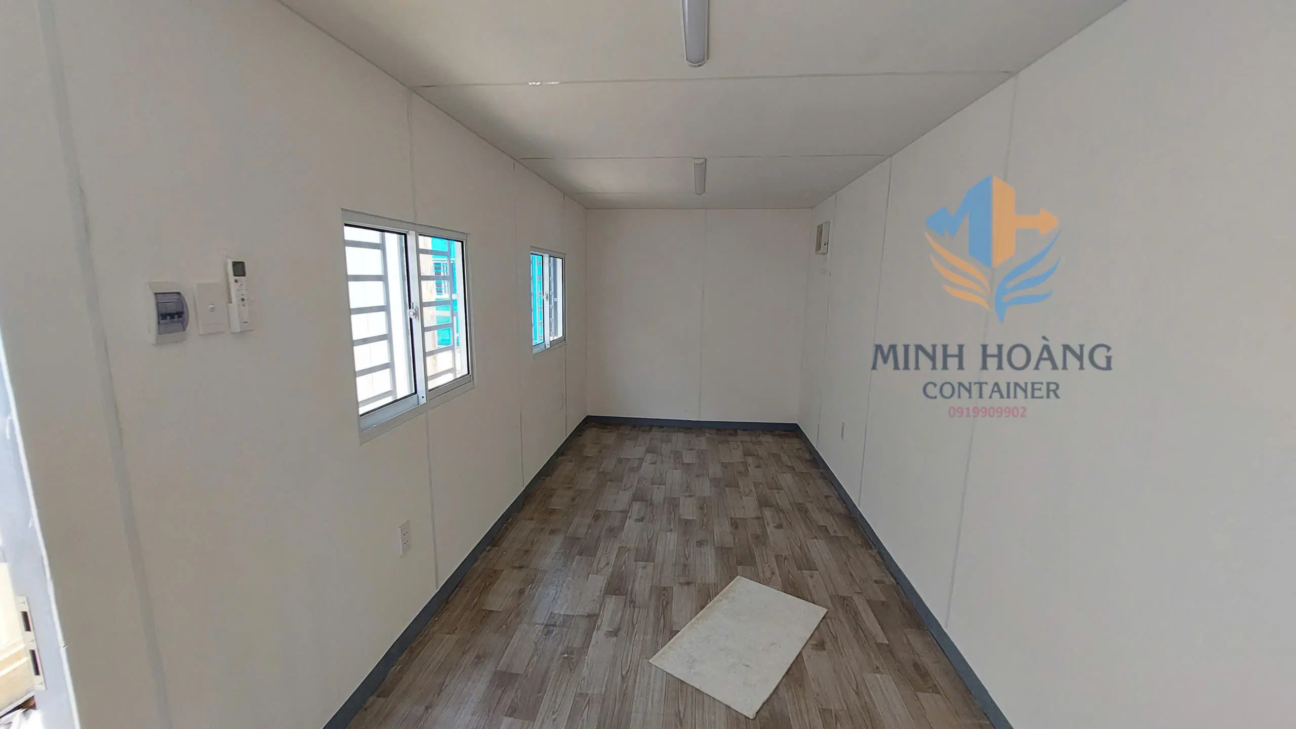 Container Văn Phòng 20 Feet Xanh Lá