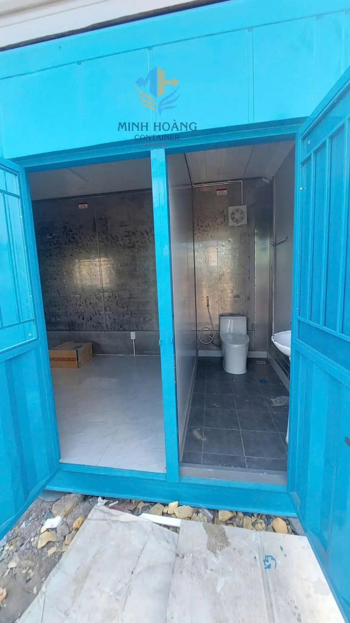 Container Văn Phòng 10 Feet Xám