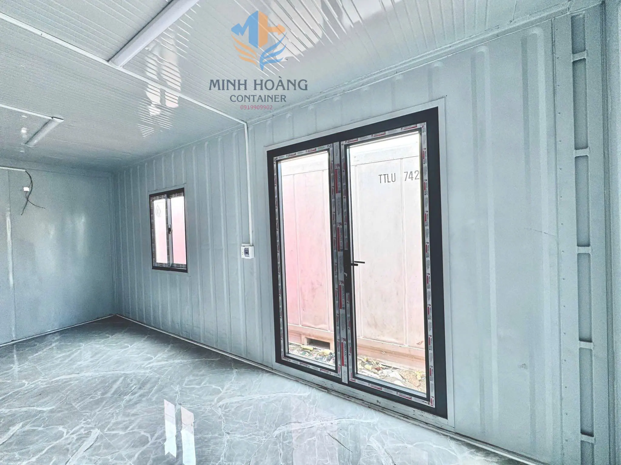 Container Văn Phòng 20 Feet Không Gian Hiện Đại