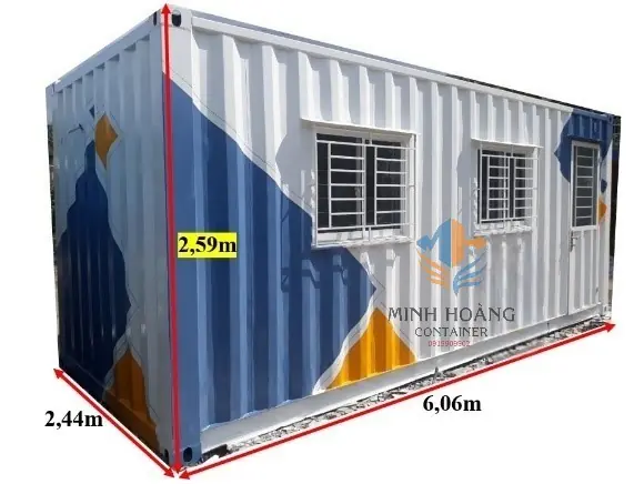 Container văn phòng 20 feet – V201